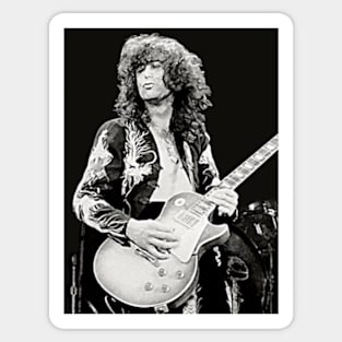 Guitarist Hard Rock Heavy Metal Guitarist Rock Music Legends Sticker